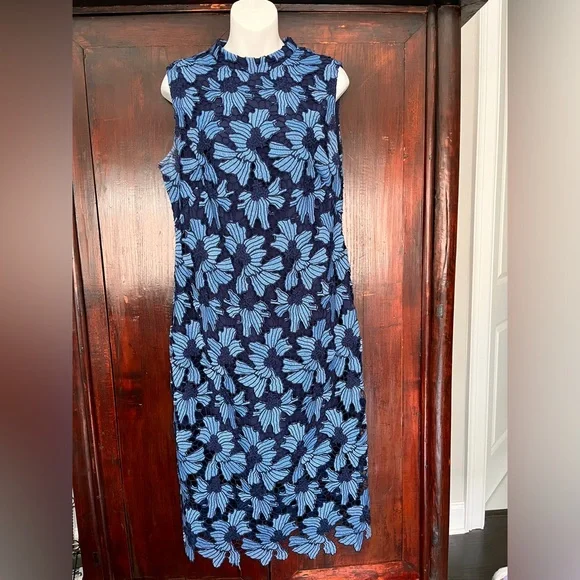 shoshanna floral lace dress Dylan Sequin Beaded Mesh Mini Dress main image 1